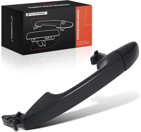 A-Premium Rear Driver or Passenger Side Exterior Door Handle Compatible with Toyota Sienna 2011-2022, Primed Black, Replace# 6923008040C0, 692500T010C0 in Saudi Arabia