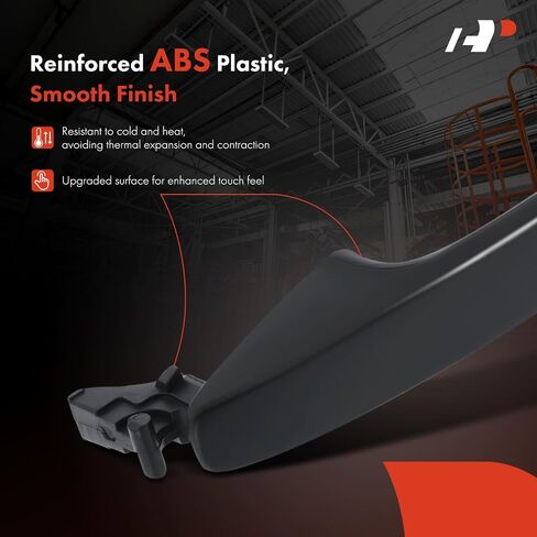 A-Premium Rear Driver or Passenger Side Exterior Door Handle Compatible with Toyota Sienna 2011-2022, Primed Black, Replace# 6923008040C0, 692500T010C0 in Saudi Arabia