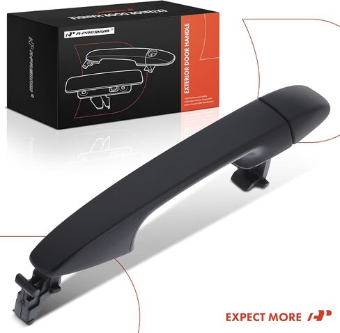 A-Premium Rear Driver or Passenger Side Exterior Door Handle Compatible with Toyota Sienna 2011-2022, Primed Black, Replace# 6923008040C0, 692500T010C0 in Saudi Arabia