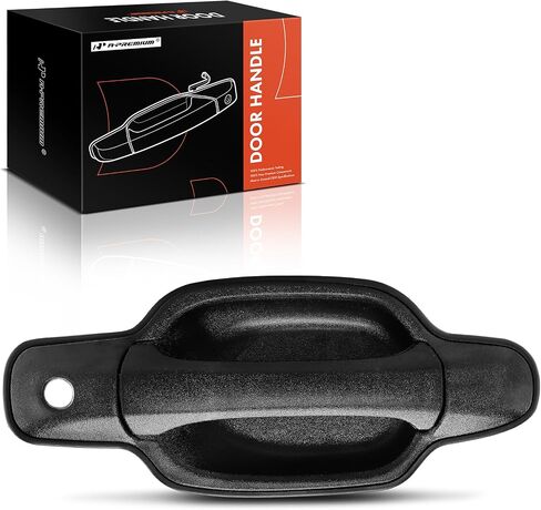 A-Premium Front Passenger Side Exterior Door Handle with Keyhole Compatible with Chevrolet Colorado & GMC Canyon, 2004-2012, Textured Black, Replace# 15847170, 14488527 in Saudi Arabia