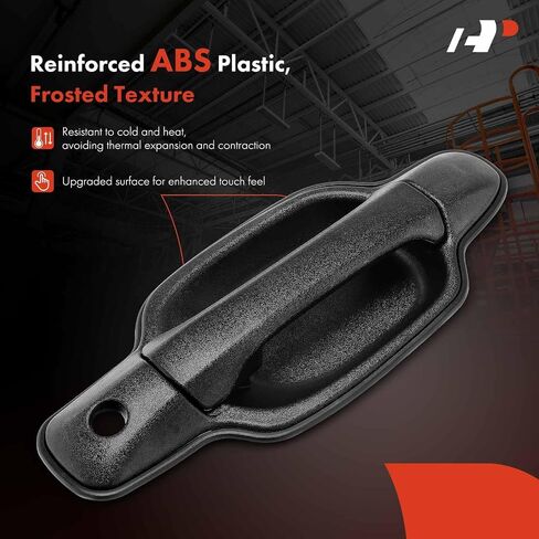 A-Premium Front Passenger Side Exterior Door Handle with Keyhole Compatible with Chevrolet Colorado & GMC Canyon, 2004-2012, Textured Black, Replace# 15847170, 14488527 in Saudi Arabia