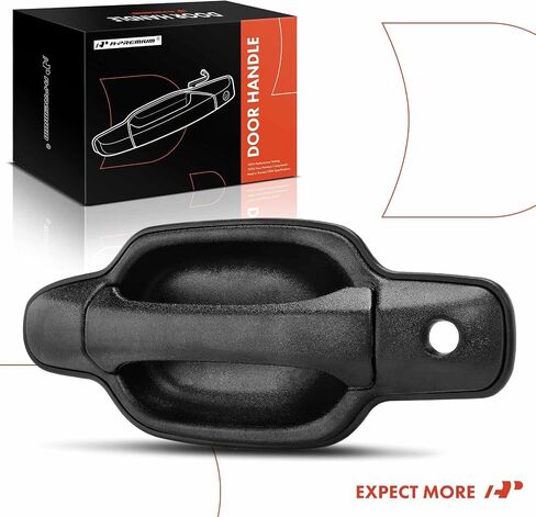 A-Premium Front Passenger Side Exterior Door Handle with Keyhole Compatible with Chevrolet Colorado & GMC Canyon, 2004-2012, Textured Black, Replace# 15847170, 14488527 in Saudi Arabia
