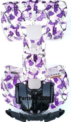 PartsFox Purple CAMO ATV FENDER BODY TAOTAO 110D 125D COOLSTER 3125R 3050D JCL 110 125 CC in Saudi Arabia