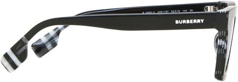 BURBERRY Sunglasses BE 4392 U 405187 Briar Black/Check White Black in Saudi Arabia