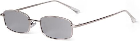 ADE WU Fashion Rectangle Sunglasses for Women Men Retro Small y2k Narrow Rectangular Sun Glasses 90s Unisex Stylish in Saudi Arabia