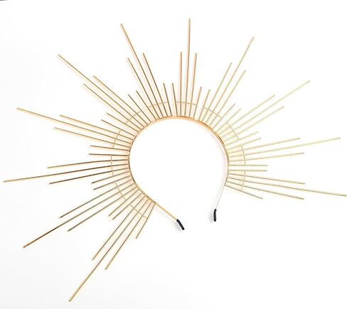 Zivyes Sun Headband Goddess Halo Crown Headpiece for Women Halloween Costume Cosplay in Saudi Arabia