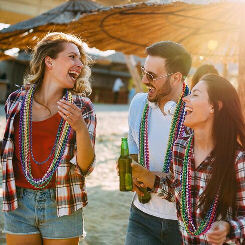 24 قطعة قلادة بيضاوية خضراء، قلادة مطرزة بيوم القديس باتريك، إكسسوارات خضراء من الخرز المعدني، زي خرز ماردي غرا لإكسسوارات العرض وحفلات الزفاف وأعياد الميلاد وزينة عيد الميلاد القديس باتريك in Kuwait