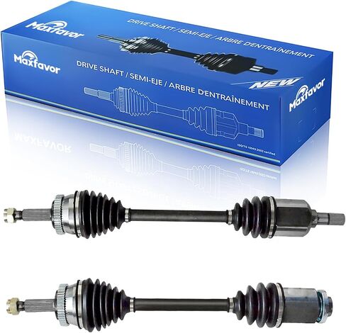 Maxfavor Pair Front CV Axle Shaft Assembly Compatible with 2006-2009 Kia Optima/ 2007 2008 Kia Rondo 2.7L V6 Driver and Passenger Side NCV75032 NCV75033 in Saudi Arabia