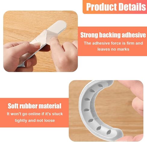 5 Pack Adhesive Cable Clips, Car Cord Holder Cable Clips, USB Charger Holders for Cords, Wall Organizer Wire Management, Wire Organizer Accessories for Car, Nightstand, Home, Office (White) in Saudi Arabia