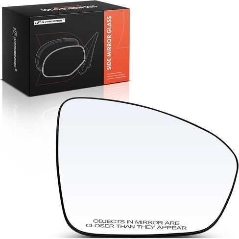 A-Premium Right Passenger Side Non-Heated Mirror Glass with Backing Plate Compatible with Nissan Altima 2019 2020 2021 2022 2023 - Exterior Side View Convex Mirror in Saudi Arabia