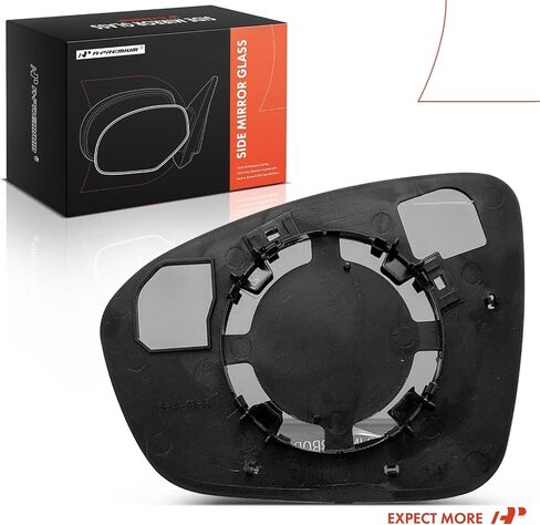 A-Premium Right Passenger Side Non-Heated Mirror Glass with Backing Plate Compatible with Nissan Altima 2019 2020 2021 2022 2023 - Exterior Side View Convex Mirror in Saudi Arabia
