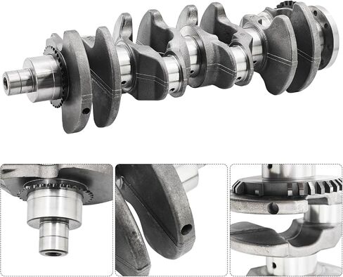 12220-65J01 Engine Crankshaft Compatible with Suzuki J20A GRAND VITARA SX4 ESCUDO 2.0 LTR 16V 12220-65J00 12220-65D01 in Kuwait