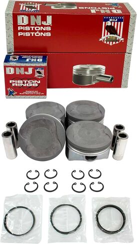 طقم مكبس وحلقة DNJ PRK929 لـ 2010-2015 Prius V 1.8L L4 DOHC 16V in Saudi Arabia