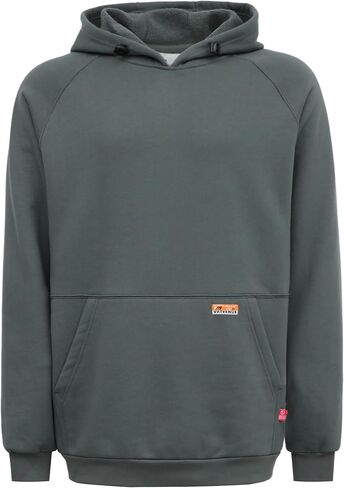 VATRENUS Men's FR Hoodies Pullover 12oz Heavyweight Cotton Fleece Flame Resistant Fire Retardant Welding Work Sweatshirts in Kuwait