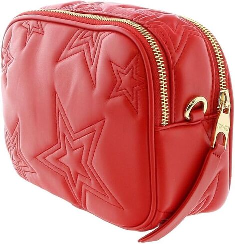 VERSACE JEANS COUTURE High Risk Red Square Star Quilted Charm Embellished Crossbody Bag for womens in Saudi Arabia