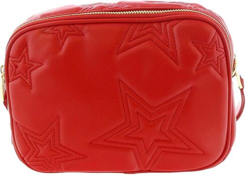 VERSACE JEANS COUTURE High Risk Red Square Star Quilted Charm Embellished Crossbody Bag for womens in Saudi Arabia