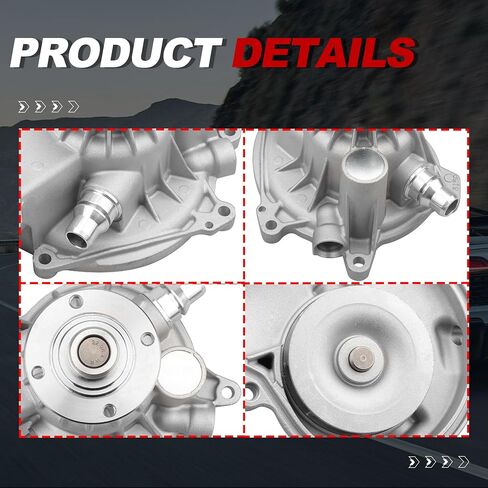 مضخة مياه المحرك للسيارات مع حشية 11517586780 11517508496 متوافقة مع BMW E65 E66 E67 745i 760i 760Li 2002-2012 in Saudi Arabia