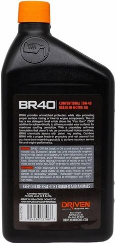 Driven Racing BR40 10W-40 Break In Oil with Zinc 03706 - Gen III & IV 4.8 5.3 5.7 6.0 6.2 7.0 (6) in Saudi Arabia