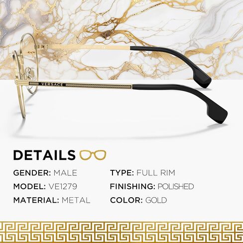 VERSACE VE1279 Greca PHANTOS Shape Eyeglass with Luxury Eyewear kit in Saudi Arabia