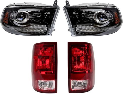 طقم إضاءة TRQ متوافق مع GMC GM2502101 GM2503101 GM2518135 GM2519135 GM2520128 GM2521128 GM2550145 GM2550148 GM2551145 GM2551148 GM2800104 GM2801104 GM2806 101 in Saudi Arabia