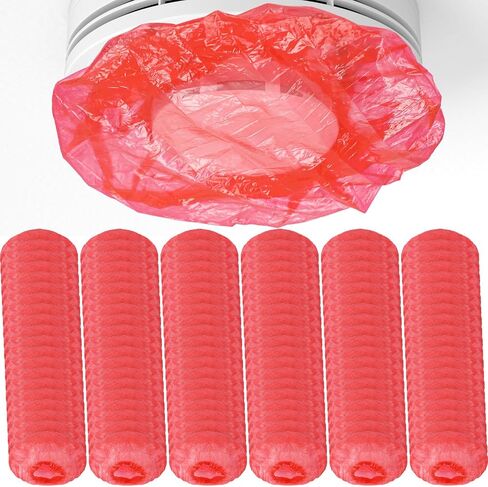 Woanger 80 Pieces Smoke Detector Fire Alarm Dust Cover Plastic Fire Alarm Cover Thicken Elastic Paint Cover for Commercial Building or Home Use in Saudi Arabia