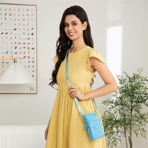Crossbody Phone Bag for Women, Lightweight Small Crossbody bags Cell Phone Purses Travel Pouch Shoulder Bag for Women in Saudi Arabia