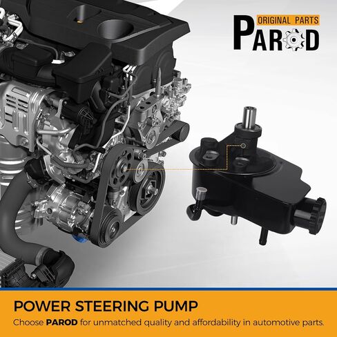 PAROD 208757 Power Steering Pump Fit for 2001-2010 Chevy Silverado 2500 3500 HD Classic, GMC Sierra 2500 3500 HD Classic in Saudi Arabia