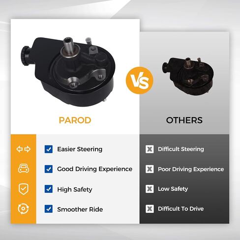 PAROD 208757 Power Steering Pump Fit for 2001-2010 Chevy Silverado 2500 3500 HD Classic, GMC Sierra 2500 3500 HD Classic in Saudi Arabia
