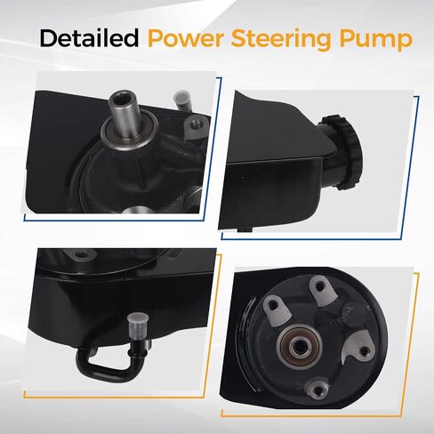 PAROD 208757 Power Steering Pump Fit for 2001-2010 Chevy Silverado 2500 3500 HD Classic, GMC Sierra 2500 3500 HD Classic in Saudi Arabia