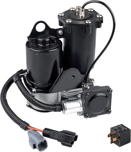 JDMON Air Suspension Compressor Pump Replacement for Rand Rover Discovery 3 LR3 2005-2009, Land Rover Discovery 4 LR4 2010-2016, Replacement for Range Rover Sport 2005-2013, Replace LR023964, LR044360 in Saudi Arabia