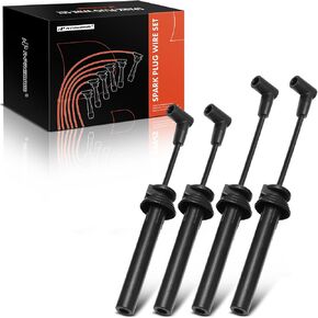 A-Premium 4PCS Spark Plug Wires Compatible with Chrysler Cirrus 2000, Neon 2000-2002 & Dodge Neon 1996-2005, Stratus 1996-2000, SX 2.0 2003-2005 & Plymouth Breeze 1996-2000, Neon 1996-2001, 2.0L in Kuwait