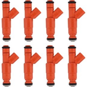 ApplianPar Set of 8 Fuel Injectors 19LB 4 Hole with O-Rings for Ford Crown Victoria Excursion F250 F350 Super Duty for Lincoln town Car 2003-2004 in Saudi Arabia