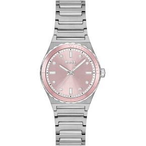 BOSS Candor Women's Sport Watch, Dive Inspired Design, Crystal Indexes, Quartz Movement, Water Resistant up to 30 Meters 3ATM, Gift for Her in Saudi Arabia