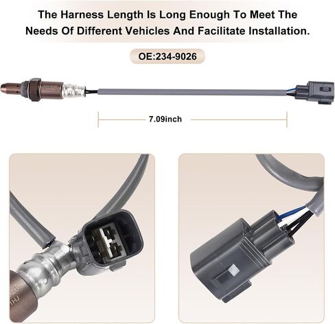 Oxygen Sensor Upstream 234-9026 O2 Sensor Fits for Toyota Tacoma 2005-2008 Tundra 2005-2013 Sequoia 2008-2012 4.0L 4.6L 4.7L 5.7L, for Lexus GX460 2010-2013 LX570 2008-2011 4.6L 5.7L in Saudi Arabia