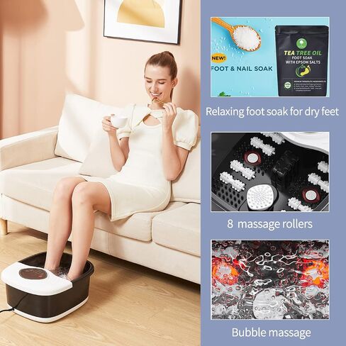 Natural Foot Soak Salt - Foot Treatment Soothes Athletes' Feet, Relieves Foot Odor and Ttchiness -9 Ounce in Saudi Arabia