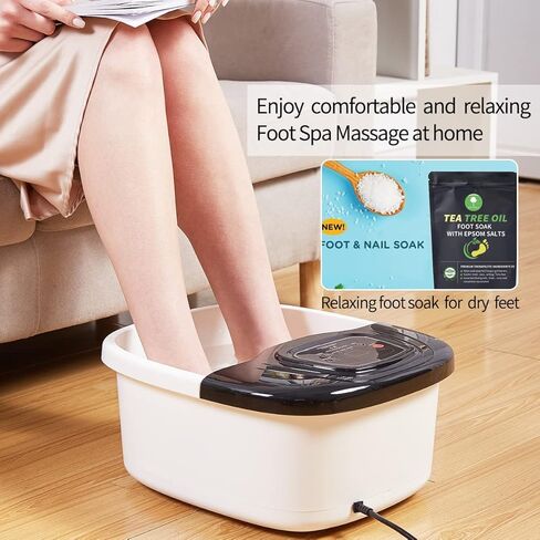 Natural Foot Soak Salt - Foot Treatment Soothes Athletes' Feet, Relieves Foot Odor and Ttchiness -9 Ounce in Saudi Arabia