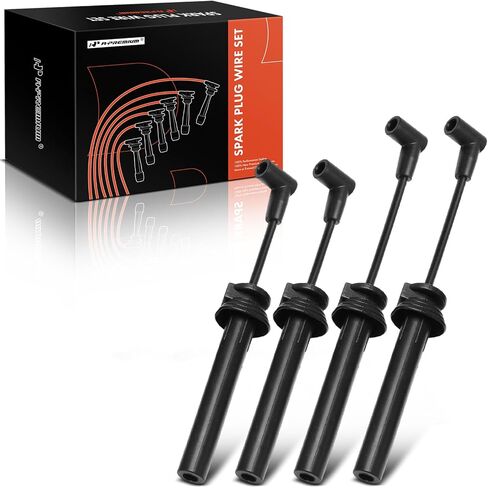 A-Premium 4PCS Spark Plug Wires Compatible with Chrysler Cirrus 2000, Neon 2000-2002 & Dodge Neon 1996-2005, Stratus 1996-2000, SX 2.0 2003-2005 & Plymouth Breeze 1996-2000, Neon 1996-2001, 2.0L in Saudi Arabia