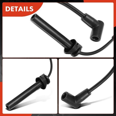 A-Premium 4PCS Spark Plug Wires Compatible with Chrysler Cirrus 2000, Neon 2000-2002 & Dodge Neon 1996-2005, Stratus 1996-2000, SX 2.0 2003-2005 & Plymouth Breeze 1996-2000, Neon 1996-2001, 2.0L in Saudi Arabia