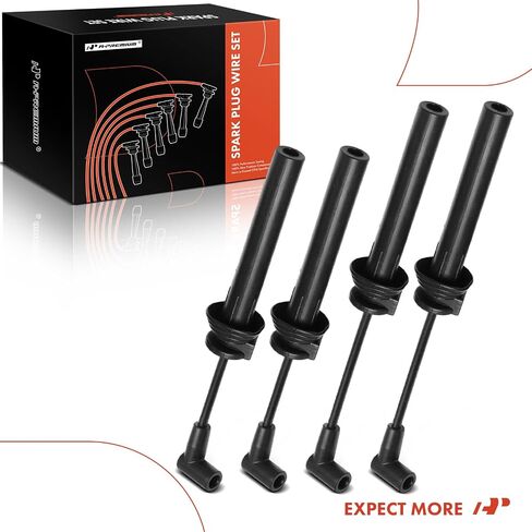 A-Premium 4PCS Spark Plug Wires Compatible with Chrysler Cirrus 2000, Neon 2000-2002 & Dodge Neon 1996-2005, Stratus 1996-2000, SX 2.0 2003-2005 & Plymouth Breeze 1996-2000, Neon 1996-2001, 2.0L in Saudi Arabia
