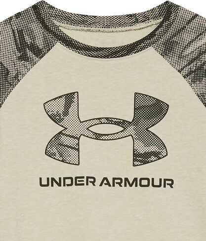 Under Armour Boys' Outdoor Long Sleeve Tee, Stylish Crew Neckline, Cute Full Fit in Saudi Arabia