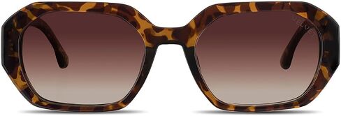 نظارات شمسية نسائية مخملية طراز Nina in Tortoise - حماية 100% من الأشعة فوق البنفسجية - مصممة للنساء - مصممة في الولايات المتحدة الأمريكية، مقاس متوسط in Saudi Arabia