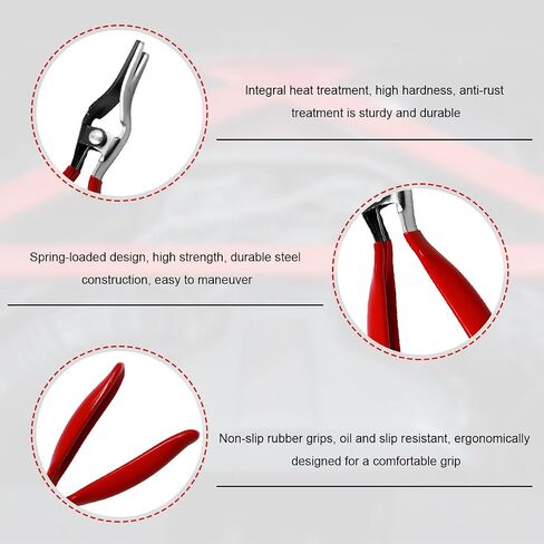 Car Hose Removal Pliers, Vehicle Fuel Line and Vacuum Tube Separation Pliers Pipe Repairing Tool, Auto Pipe Separator Tube Disconnect Tool for Fuel Lines Oil Water Hoses in Saudi Arabia