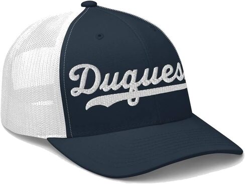 Duquesne قبعة Duquesne قبعة سائق الشاحنة البيسبول النصي قبعة مطرزة خمر شبكة رياضية سووش هدية تذكارية أغطية الرأس MO PA in Saudi Arabia