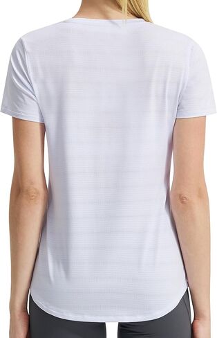 Women's Workout Tops Quick Dry Summer Short Sleeve Shirts Athletic Yoga Running Gym Tee in Saudi Arabia