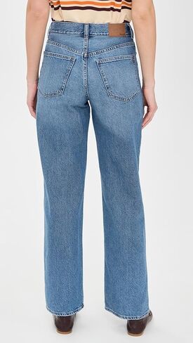 Madewell Women's PV Wide in Airy Denim Jeans in Saudi Arabia