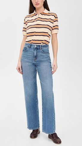 Madewell Women's PV Wide in Airy Denim Jeans in Saudi Arabia