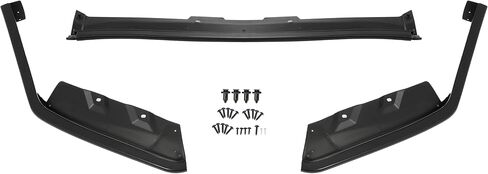 HECASA Front Bumper Lip Compatible with 2015-2021 Subaru WRX STI Sedan 4-Door CS Style Under Chin Spoiler Splitter Bumper Valance Diffuser Protector Air Dams Body Kit Unpainted Black in Saudi Arabia