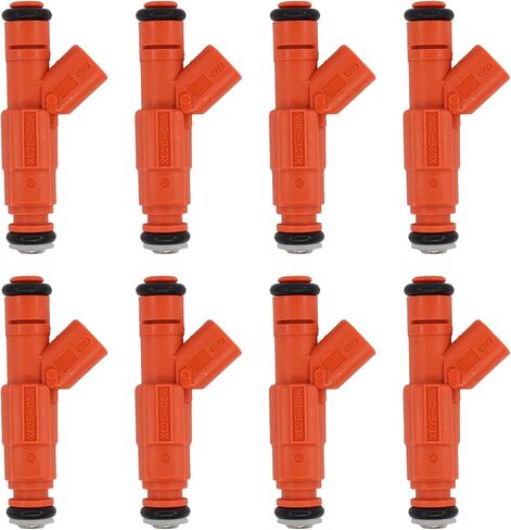 ApplianPar Set of 8 Fuel Injectors 19LB 4 Hole with O-Rings for Ford Crown Victoria Excursion F250 F350 Super Duty for Lincoln town Car 2003-2004 in Saudi Arabia