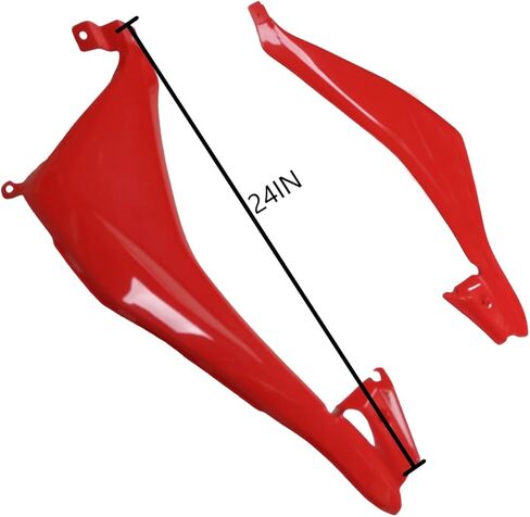 RedCap ATV Complete Plastic Body Fender Front Rear Kit for Taotao ATA125G Cougar 200 SPORT Cheetah Coolster 3125C 3125CX Chinese 125cc ATVs - (Red) in Saudi Arabia