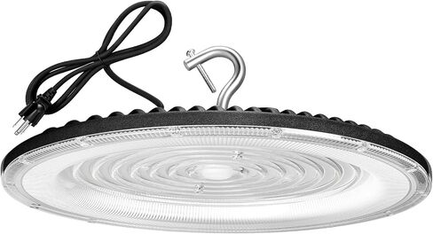 4 Pack 500W UFO Led High Bay Light,120VAC,5000K Daylight Commercial Bay Lighting,IP66 Waterproof,71050LM,2150W MH/HPS with Plug Area Lighting for Warehouse/Shop/Workshop/Garage/Barn/Gym/Factory in Kuwait